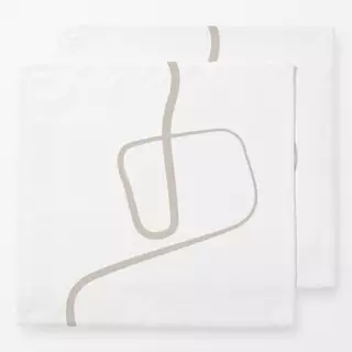 Servietten Ink Strokes 2 Beige