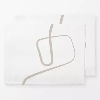 Tischset Ink Strokes 2 Beige