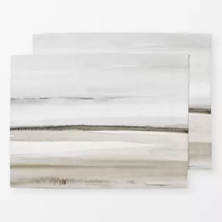 Tischset Watercolor strokes neutral