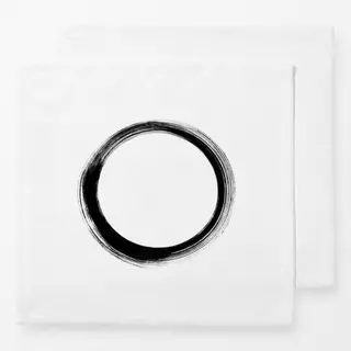 Servietten Zen Circle