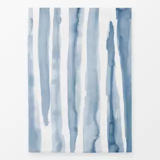 Geschirrtücher Soft Blue Watercolor Strokes
