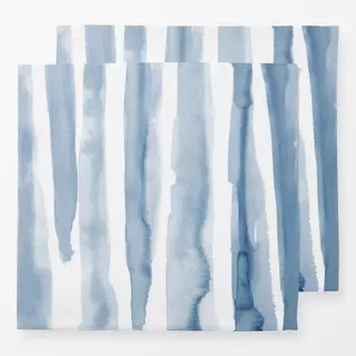 Servietten Soft Blue Watercolor Strokes