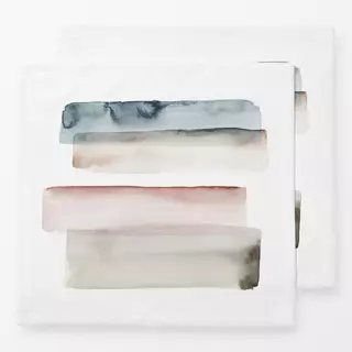 Servietten Watercolor brush strokes 3