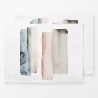 Tischset Watercolor brush strokes 3