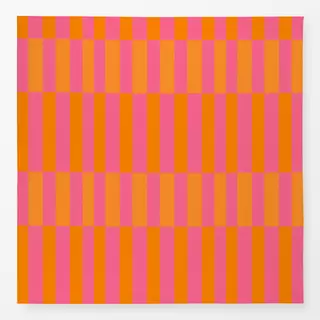 Tischdecke Streifen Sommerpink Orange