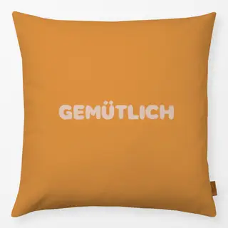 Kissen Gemütlich Auf Braun Beige