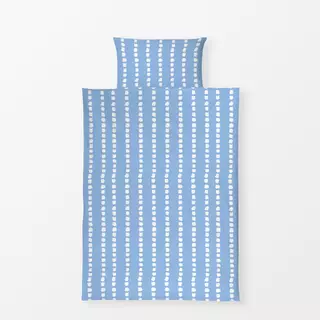 Bettwäsche Streifen Amalfi Blau