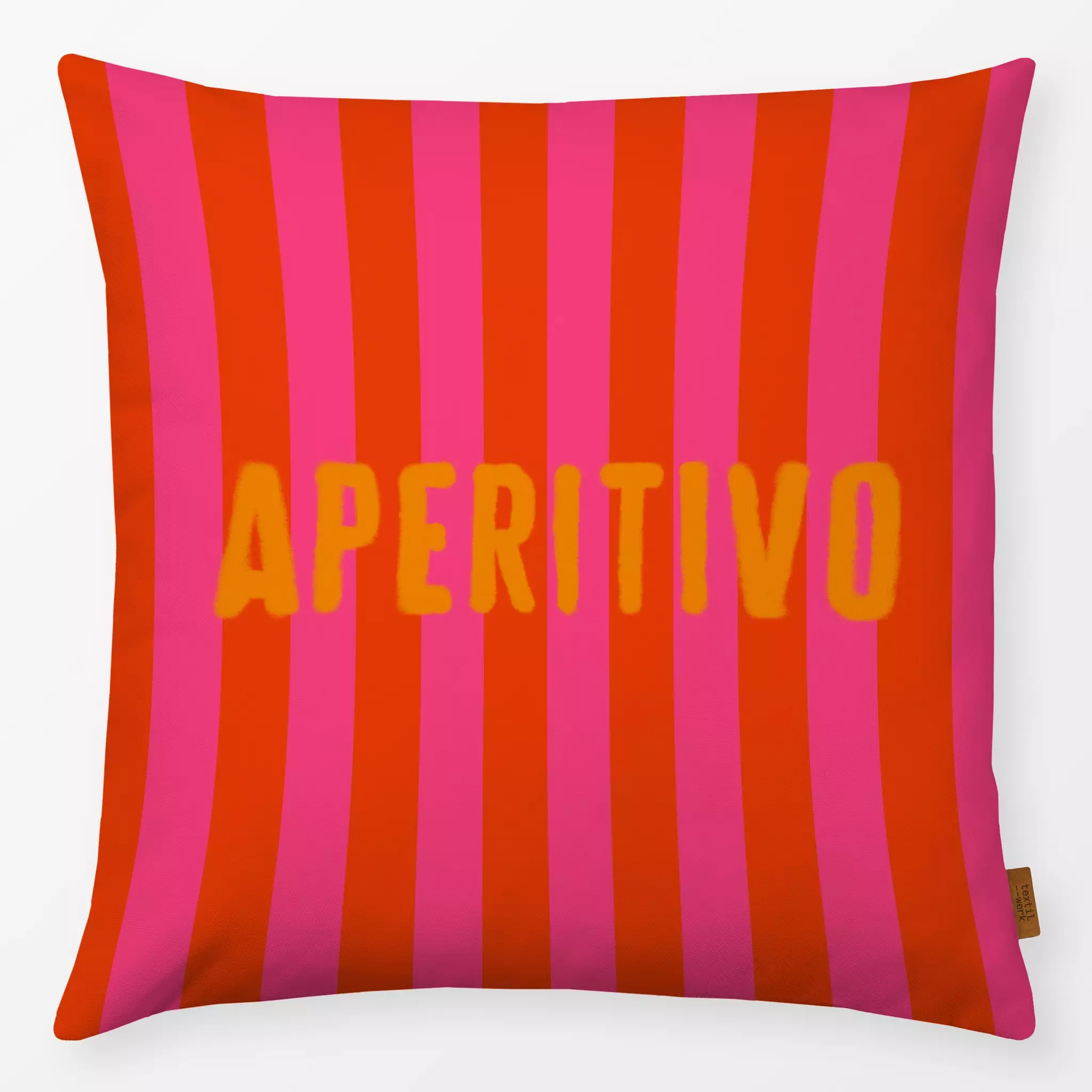 Kissen Kissen Aperitivo Pink Rot Orange