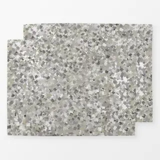 Tischset Silber