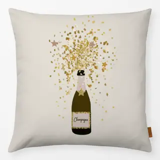 Kissen Gold Beige