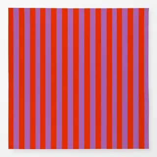 Tischdecke Streifen Rot Lila