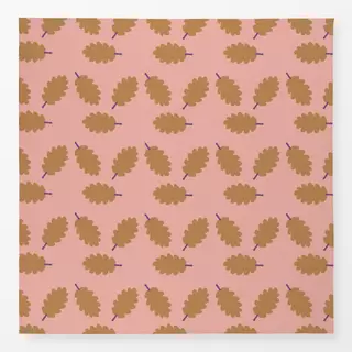 Tischdecke Herbstblätter Auf Rosa