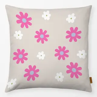 Kissen Blumenwiese Pink