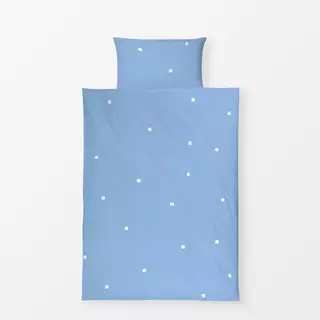 Bettwäsche Salz Punkte Amalfi Blau