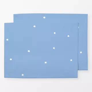 Tischset Salz Punkte Amalfi Blau