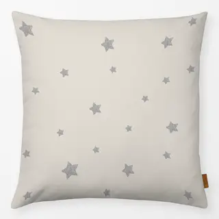 Kissen Silber Beige