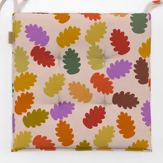 Sitzkissen Bunte Herbstblätter