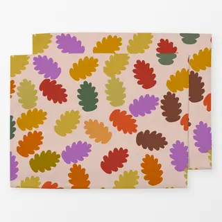 Tischset Bunte Herbstblätter
