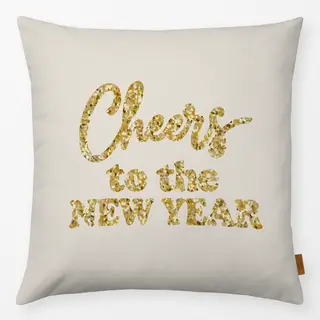 Kissen Gold Beige