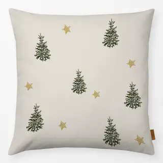Kissen Weihnachtsbäume und Sterne