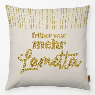Kissen Gold Beige