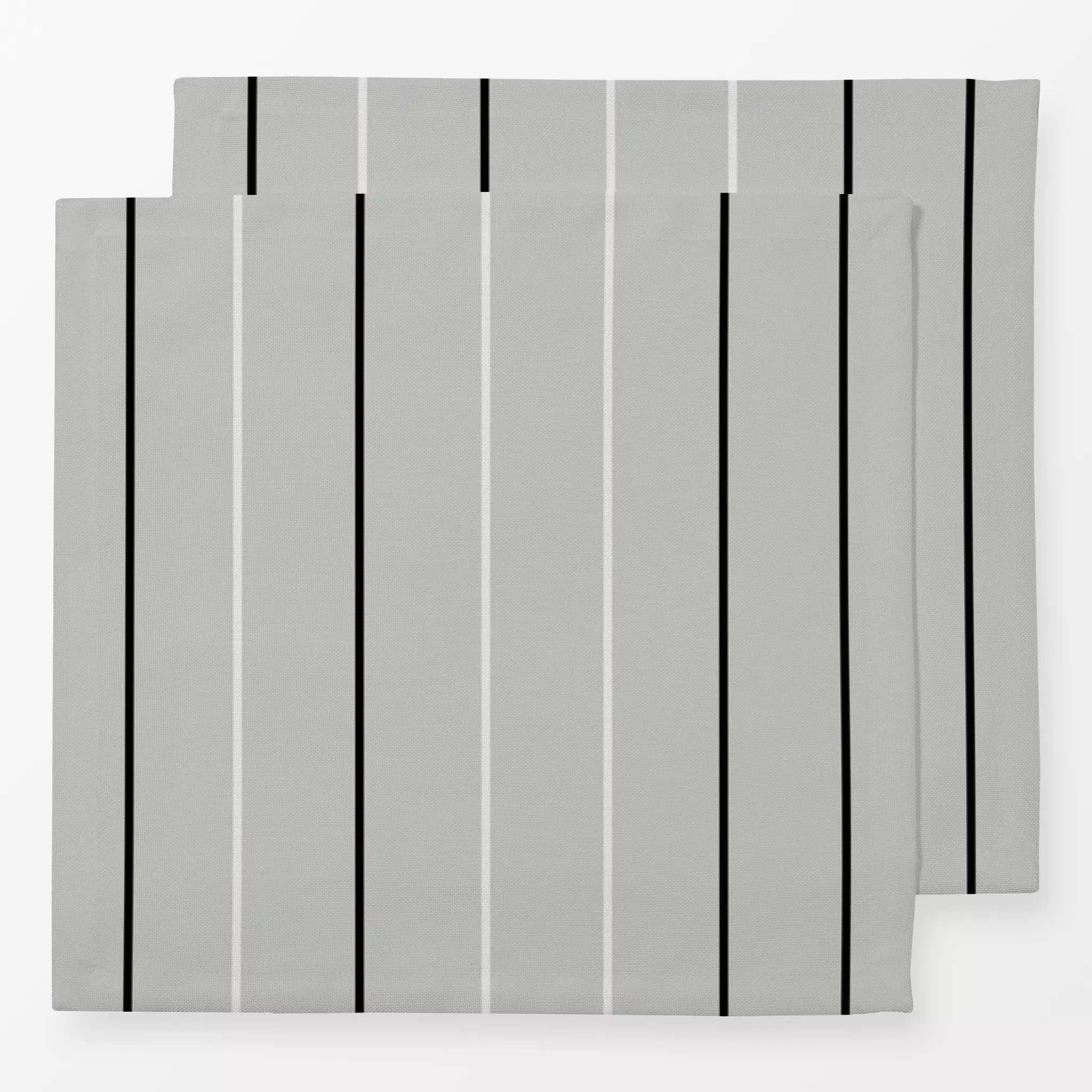 Servietten Lange Streifen grau - Symbole & Muster - von „Alisa Knöß"; minimal, Linien, grau, Streifen, skandinavisch, Nordic...