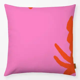Kissen Krebse Austern Orange Pink