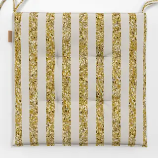 Sitzkissen Gold
