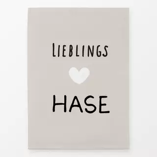 Geschirrtücher Lieblings Hase Beige