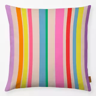 Kissen Bunte Sommer Streifen