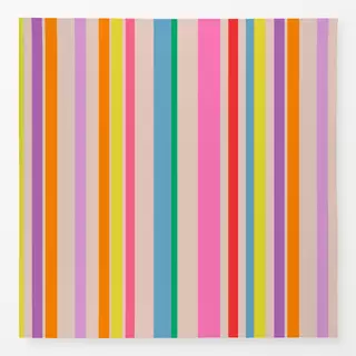 Tischdecke Bunte Sommer Streifen