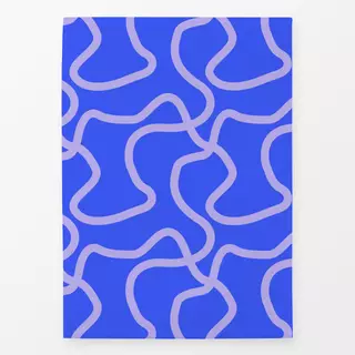 Geschirrtücher Bold Lines lila