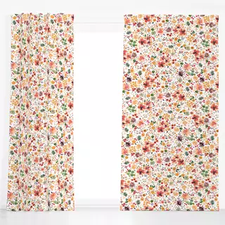Dekovorhang Millefleurs White Autumn