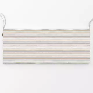 Bankauflage Warmer White Stripes