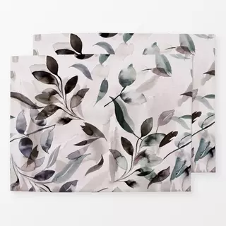 Tischset Watery Leaves Organic Rustic