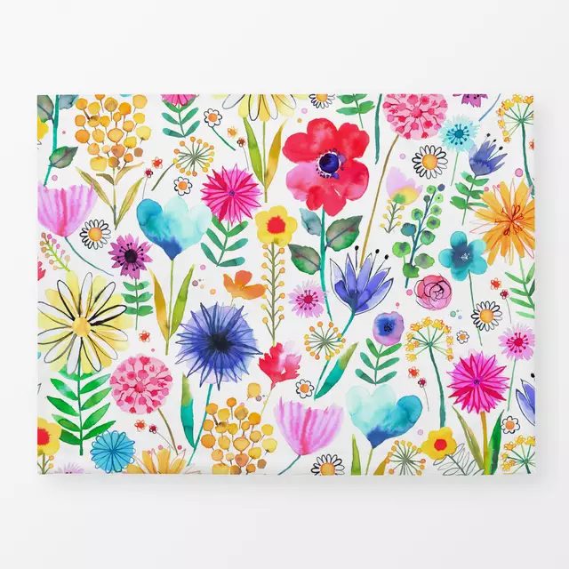 Tischset Bunt Frühling Garten von Ninola Design