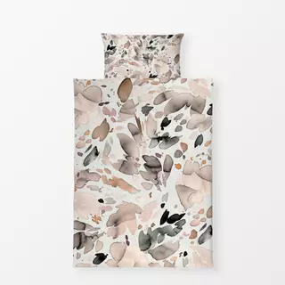 Bettwäsche Watercolor Petals Rustic