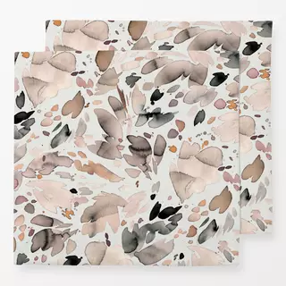 Servietten Watercolor Petals Rustic