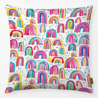 Kissen Cute Colorful Rainbows