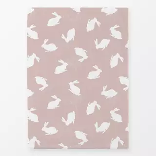 Geschirrtücher Osterhase Minimal Rosé