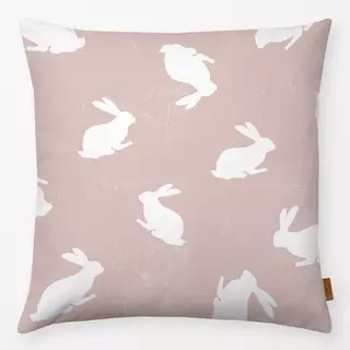 Kissen Osterhase Minimal Rosé