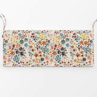 Bankauflage Artistic Kleine Blumen Cute Baby Herbst