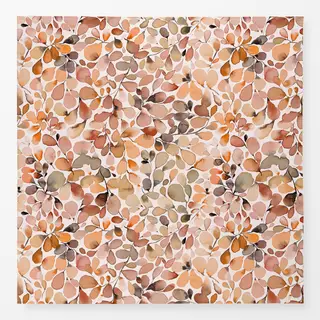 Tischdecke Eucalyptus Blätter Botanisch Aquarell Terrakotta