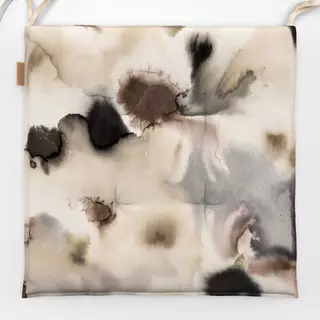 Sitzkissen Abstrakt Aquarel Rustic Summer