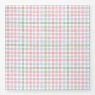 Tischdecke Gingham Frühling Pastell