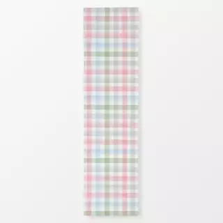Tischläufer Gingham Frühling Pastell