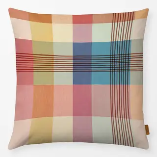 Kissen Modern Aquarell Karo Schecks