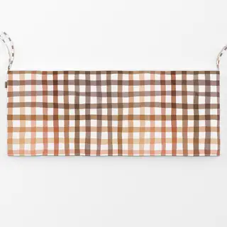 Bankauflage Cozy Rustik Klassiker Aquarell Gingham