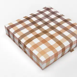 Bodenkissen Cozy Rustik Klassiker Aquarell Gingham
