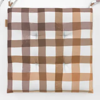 Sitzkissen Cozy Rustik Klassiker Aquarell Gingham